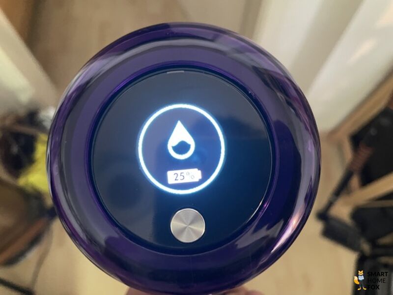 Der Dyson V15s Submarine: Display/Wischmodus